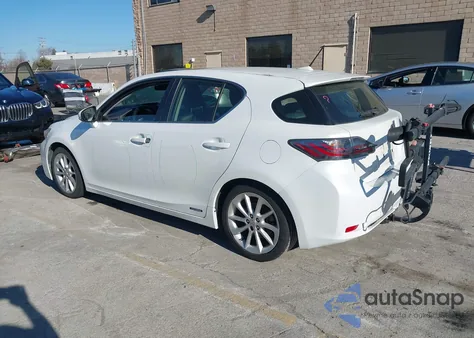 2012 Lexus Ct 200H Premium из США, поврежденный, VIN JTHKD5BH0C2072885